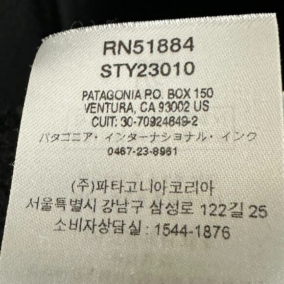 Patagonia Synchilla Vest Mens Medium Black Outdoor Hiking Comfort Classic Nature - Picture 10 of 13